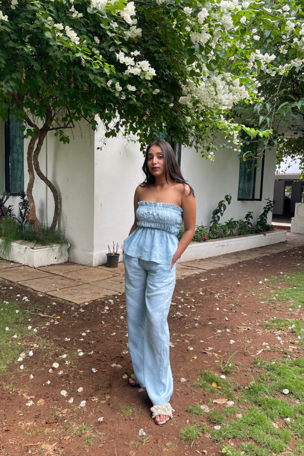 Blue Gelato Top & Pants Set - 图片 5