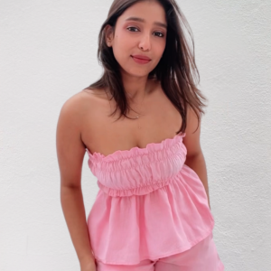 Pink Gelato Top & Shorts Set
