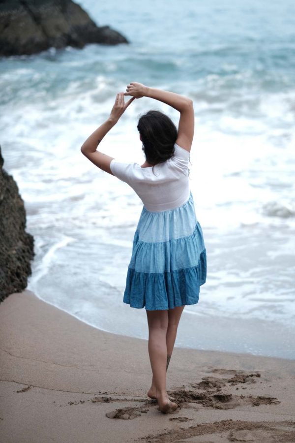 Blue Frost Dress - 图片 2