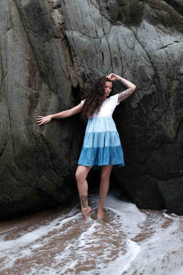 Blue Frost Dress - 图片 3