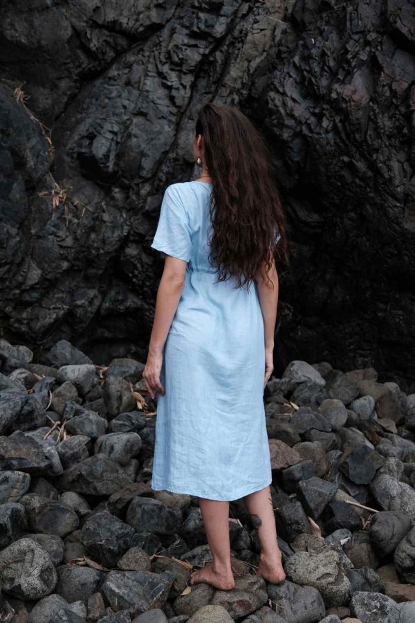 Blue Dream Midi Dress - 图片 2