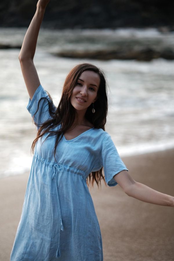Blue Dream Midi Dress - 图片 3