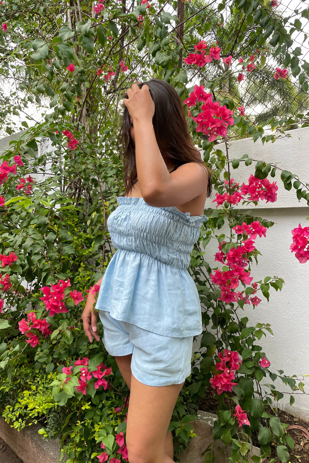 Blue Gelato Top & Shorts Set - 图片 4