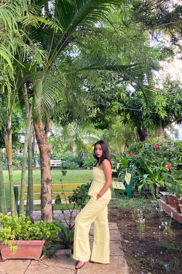 Yellow Gelato Top & Pants Set - 图片 4
