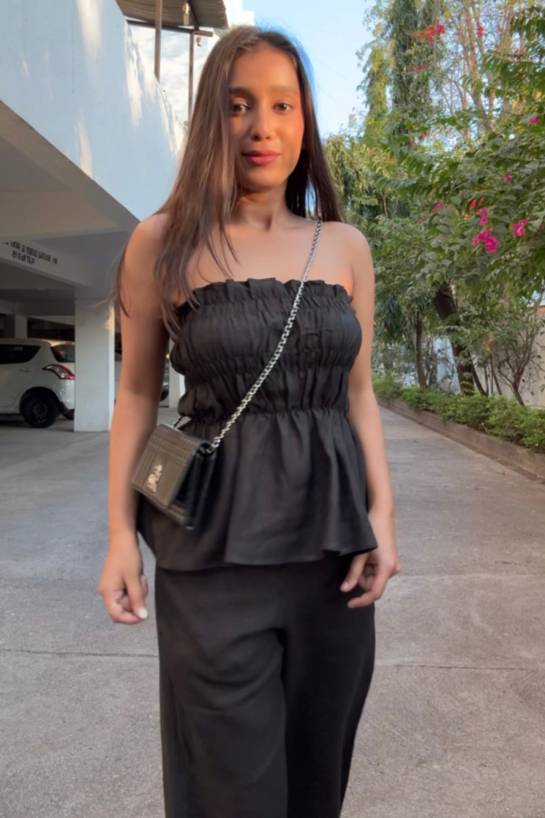 Black Gelato Top & Pants Set - 图片 6