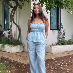 Blue Gelato Top & Pants Set