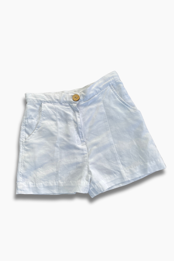 Cindy White Shorts - 图片 5