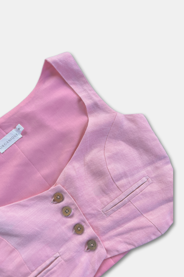 Pink Candy Waistcoat - 图片 3