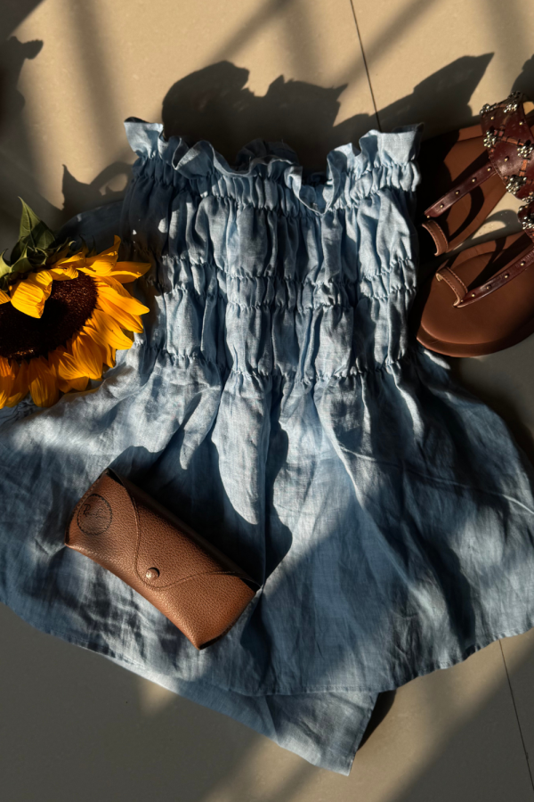 Blue Gelato Top & Pants Set - 图片 3